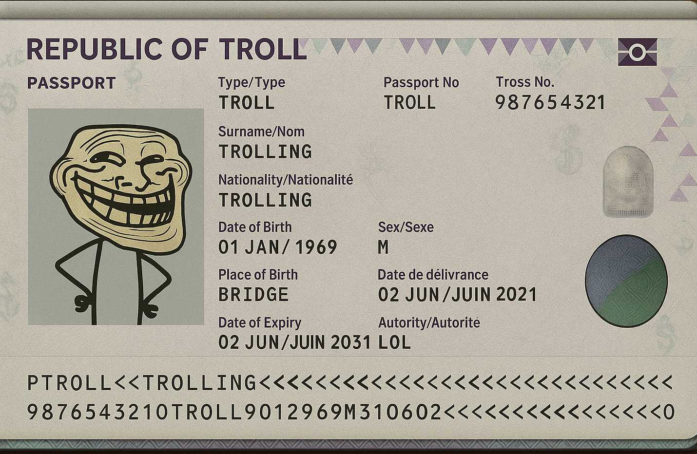 Passport Details